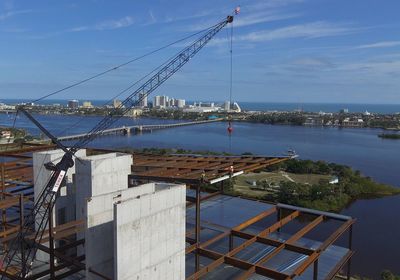 Brown & Brown Tops Off Its Future HQ in Daytona Beach